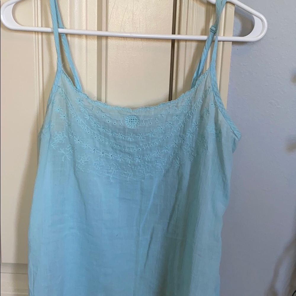 Light blue tank top